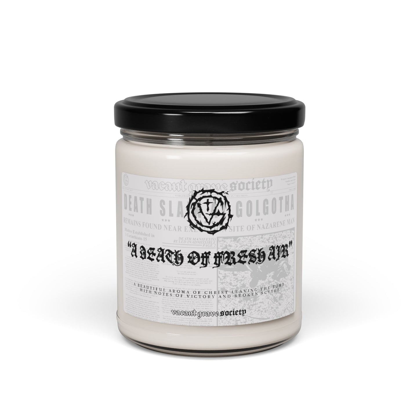 VGS - A Death of Fresh Air - Scented Candle, 9oz