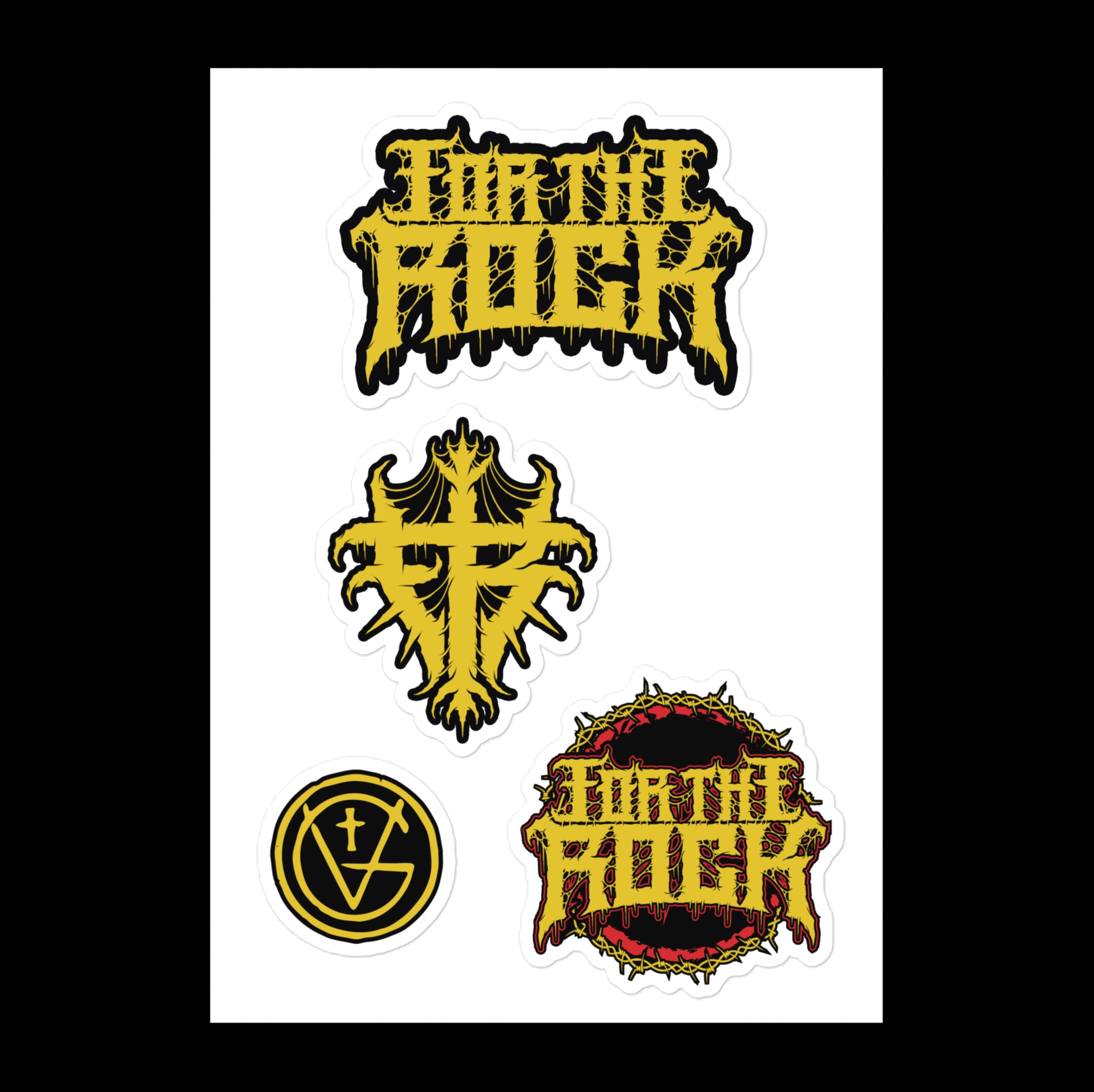 For the Rock - Sticker sheet