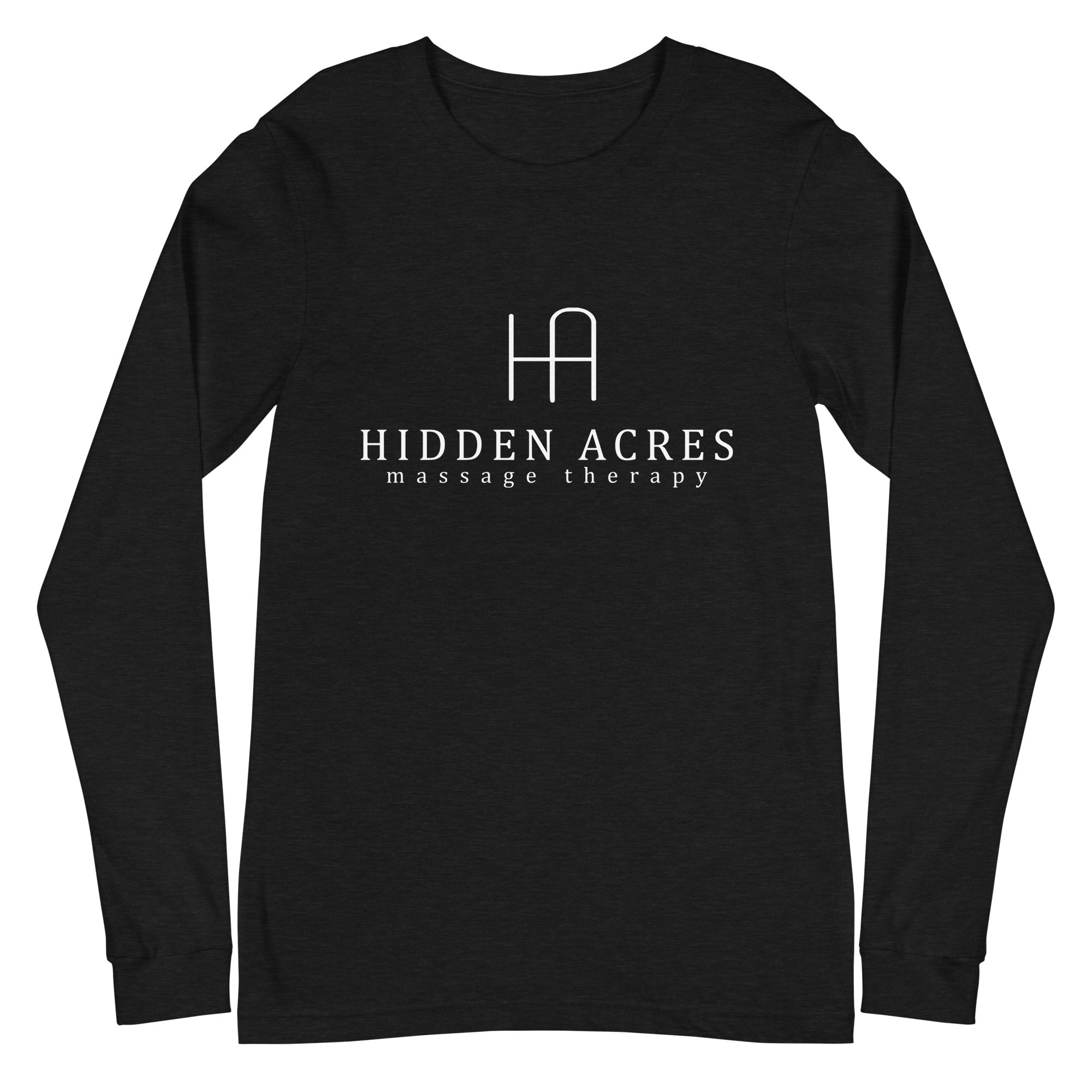 Hidden Acres - Black Long Sleeve