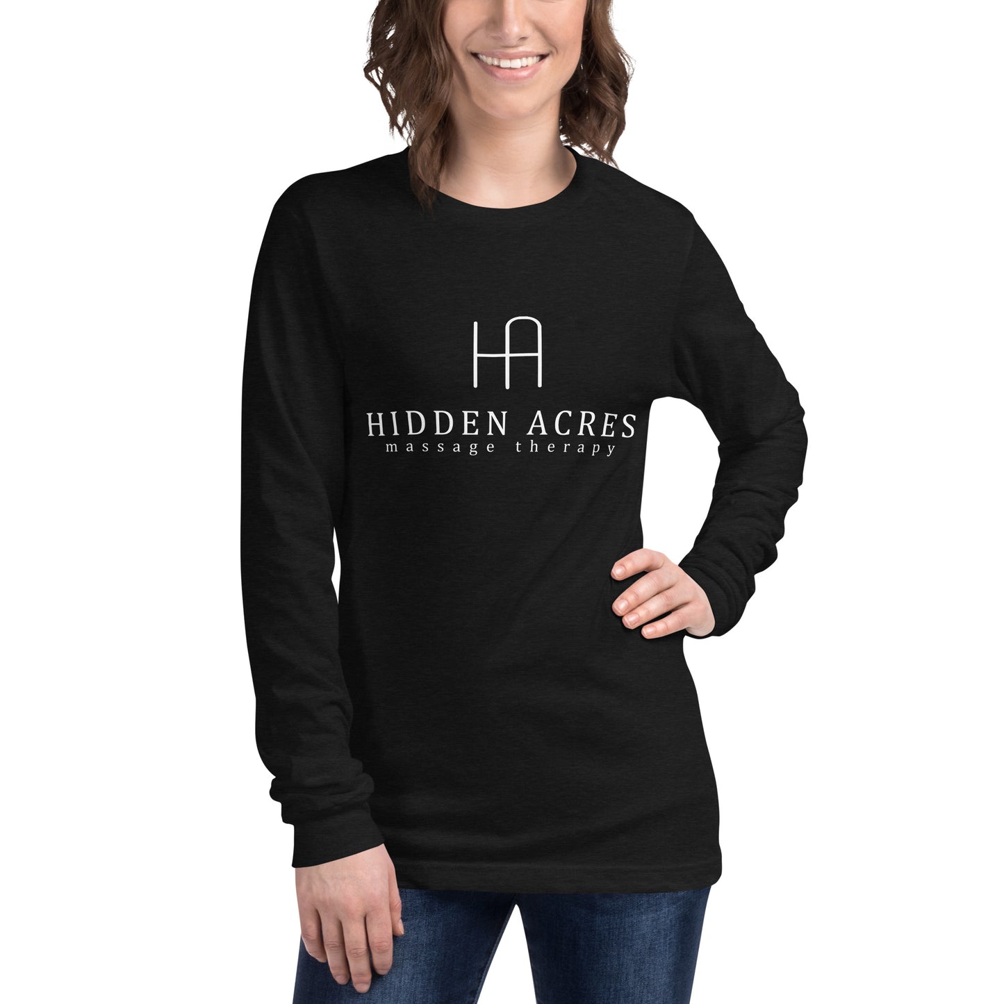 Hidden Acres - Black Long Sleeve