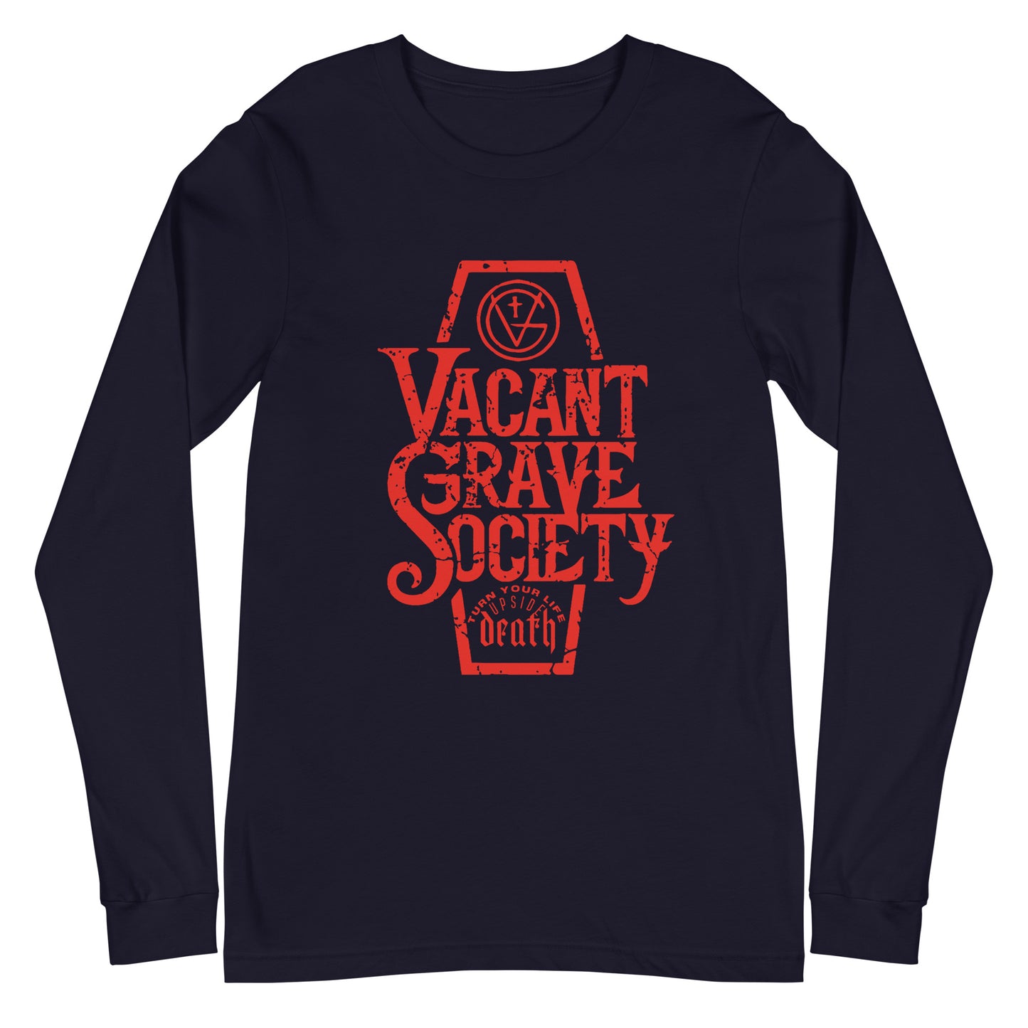 VGS - UPSIDE DEATH - Unisex Long Sleeve Tee