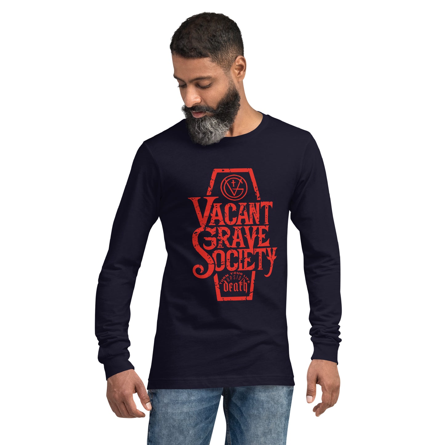 VGS - UPSIDE DEATH - Unisex Long Sleeve Tee