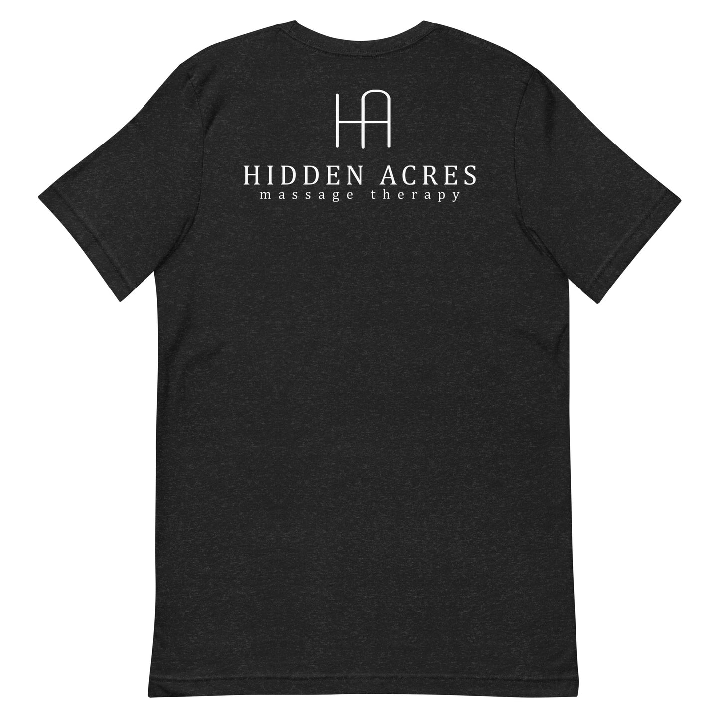 Hidden Acres Massage Therapy Logo - Black