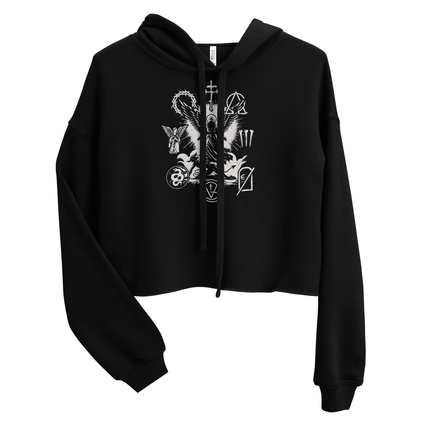 SYMBOLS - Crop Hoodie